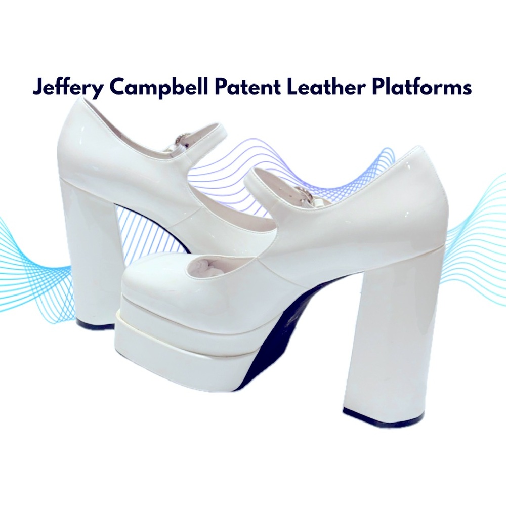 Jeffery Campbell Patent Leather Platforms